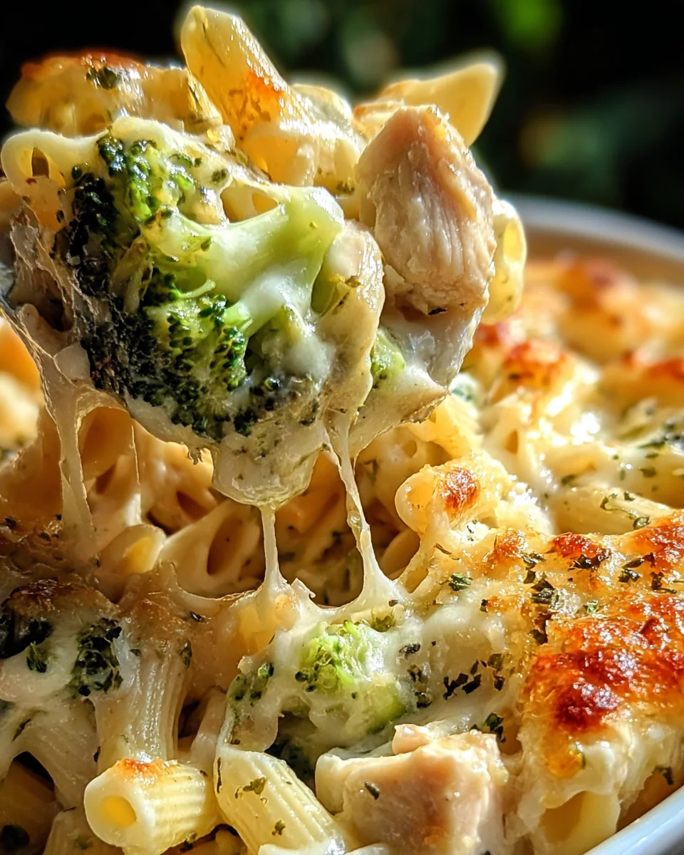 Chicken and Broccoli Alfredo Bake 22 Chicken