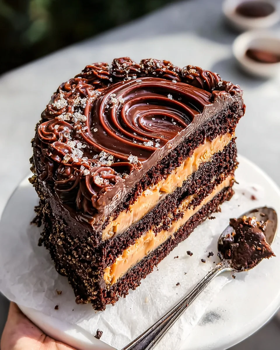 Chocolate Dulce de Leche Cake
