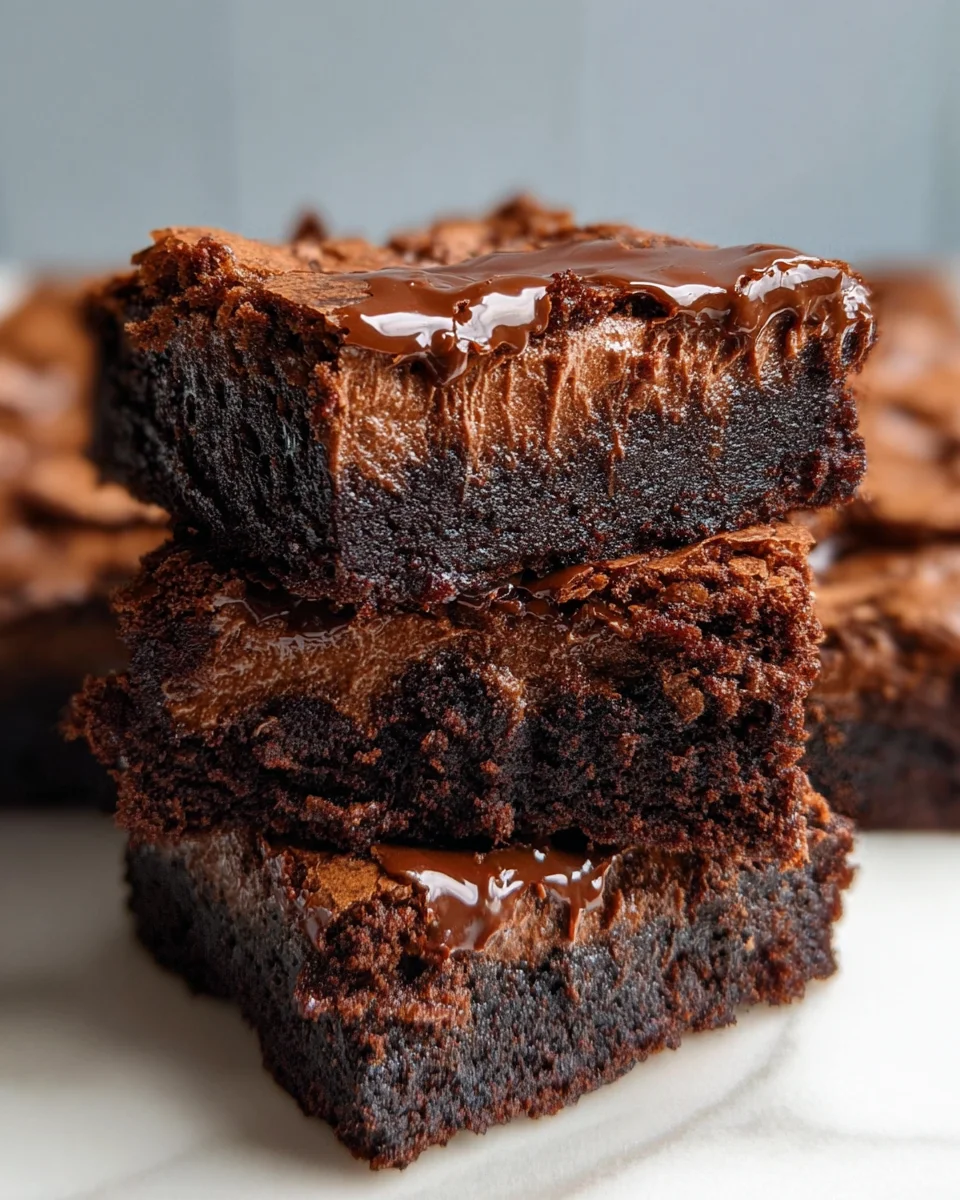 Chocolate Mousse Brownies Recipe