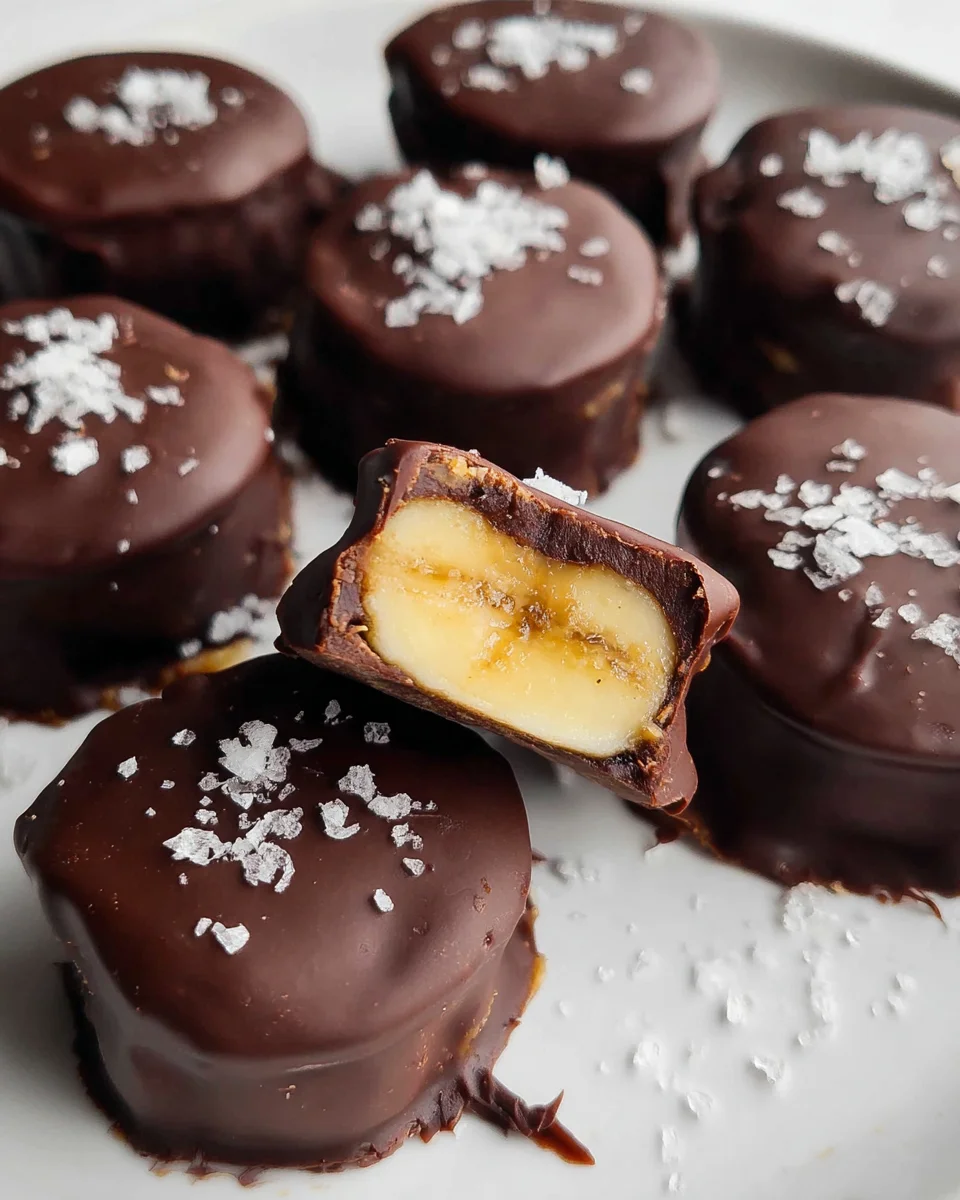 Chocolate Peanut Butter Banana Bites 15 Chocolate