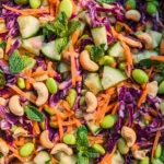 Chopped Asian Salad (Miso Dressing)