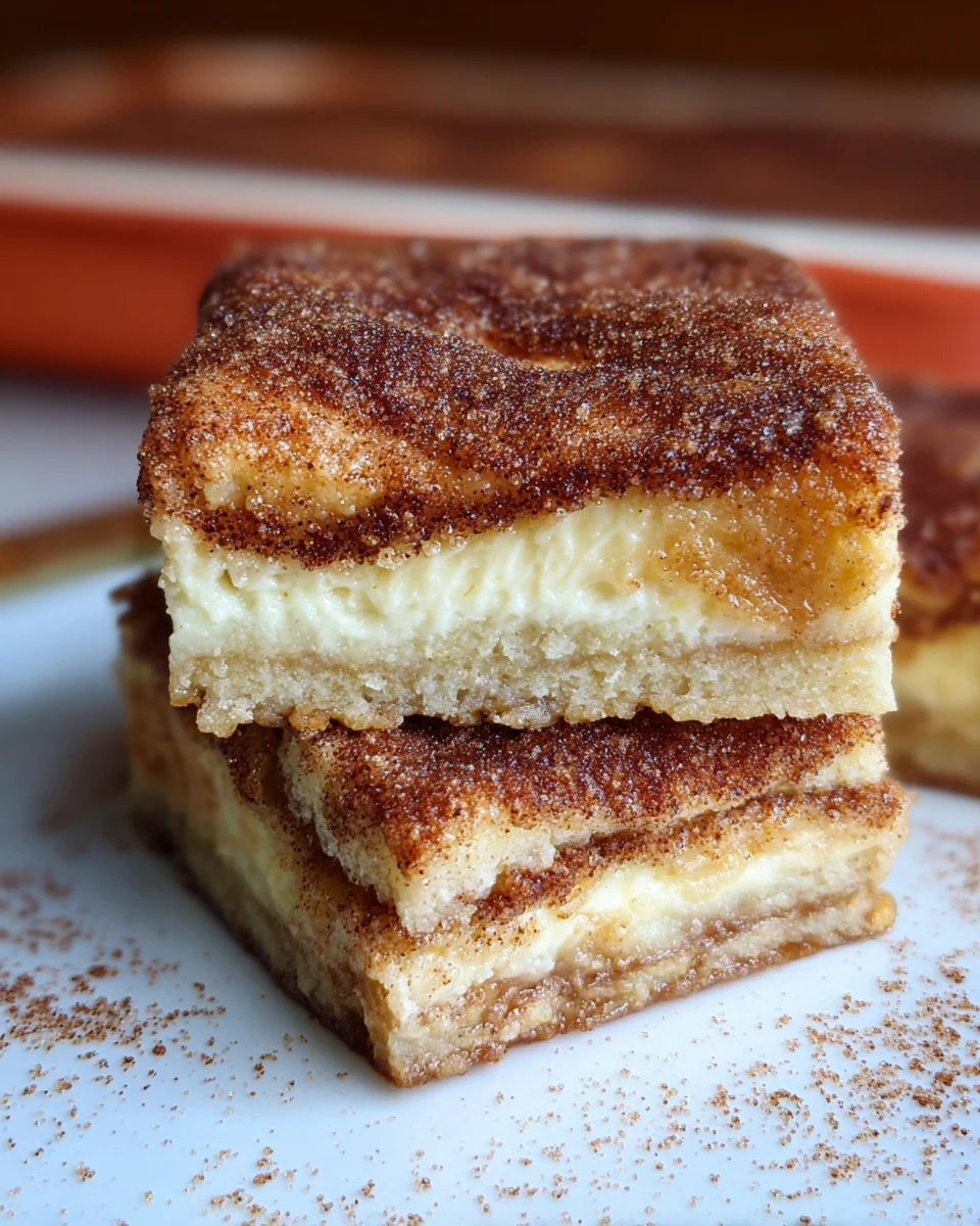 Churro Cheesecake Bars 20 Churro