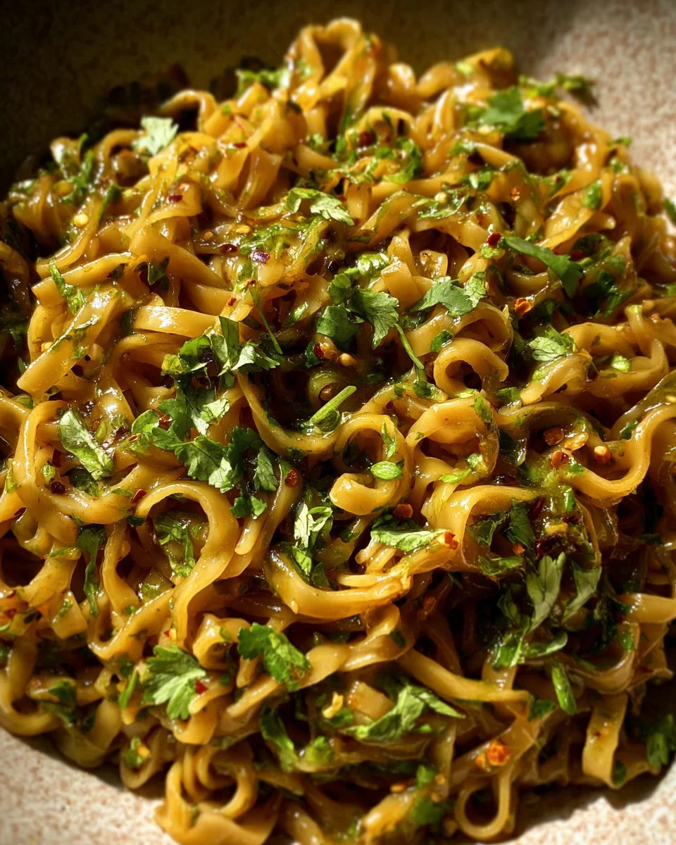 Cilantro Lime Noodles