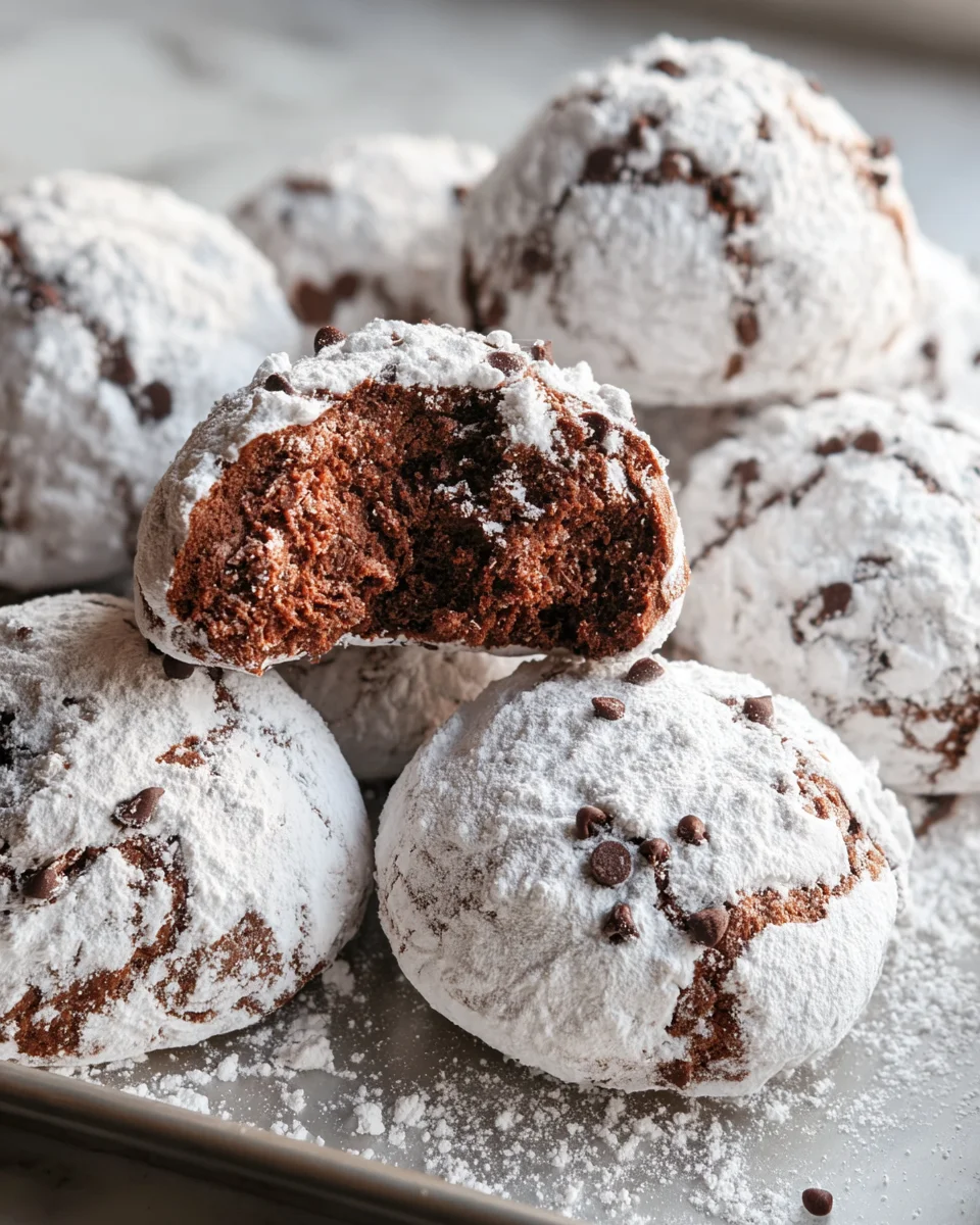 Classic Chocolate Snowball Cookies 19 Classic