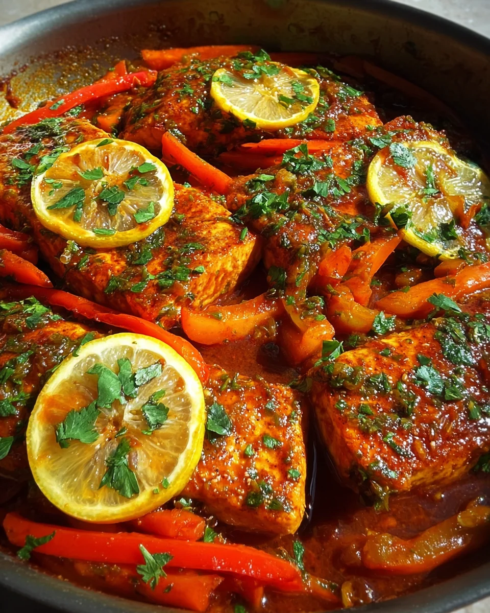 Classic Spicy Moroccan Fish in Rich Sauce 23 Classic