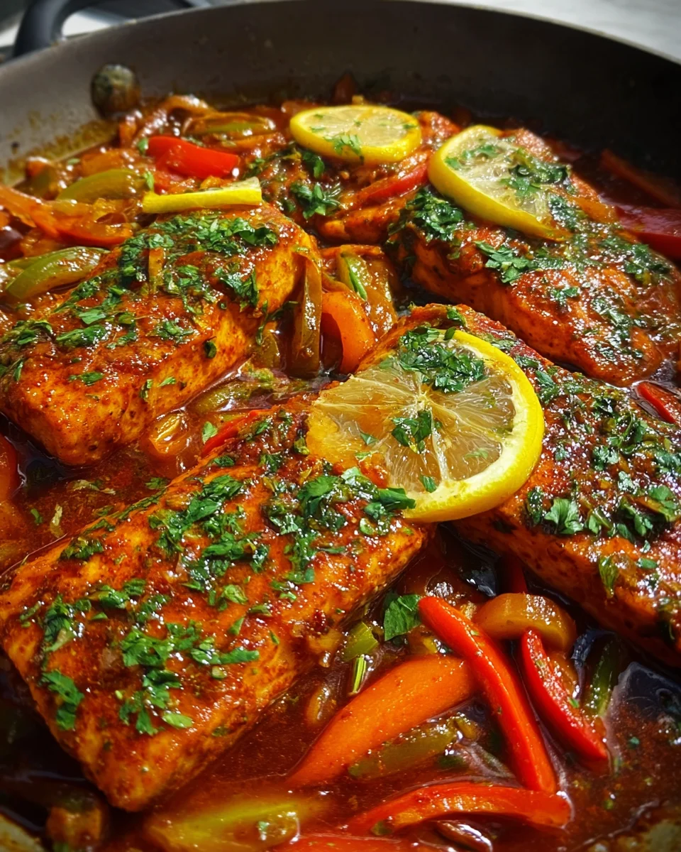 Classic Spicy Moroccan Fish in Rich Sauce 24 Classic