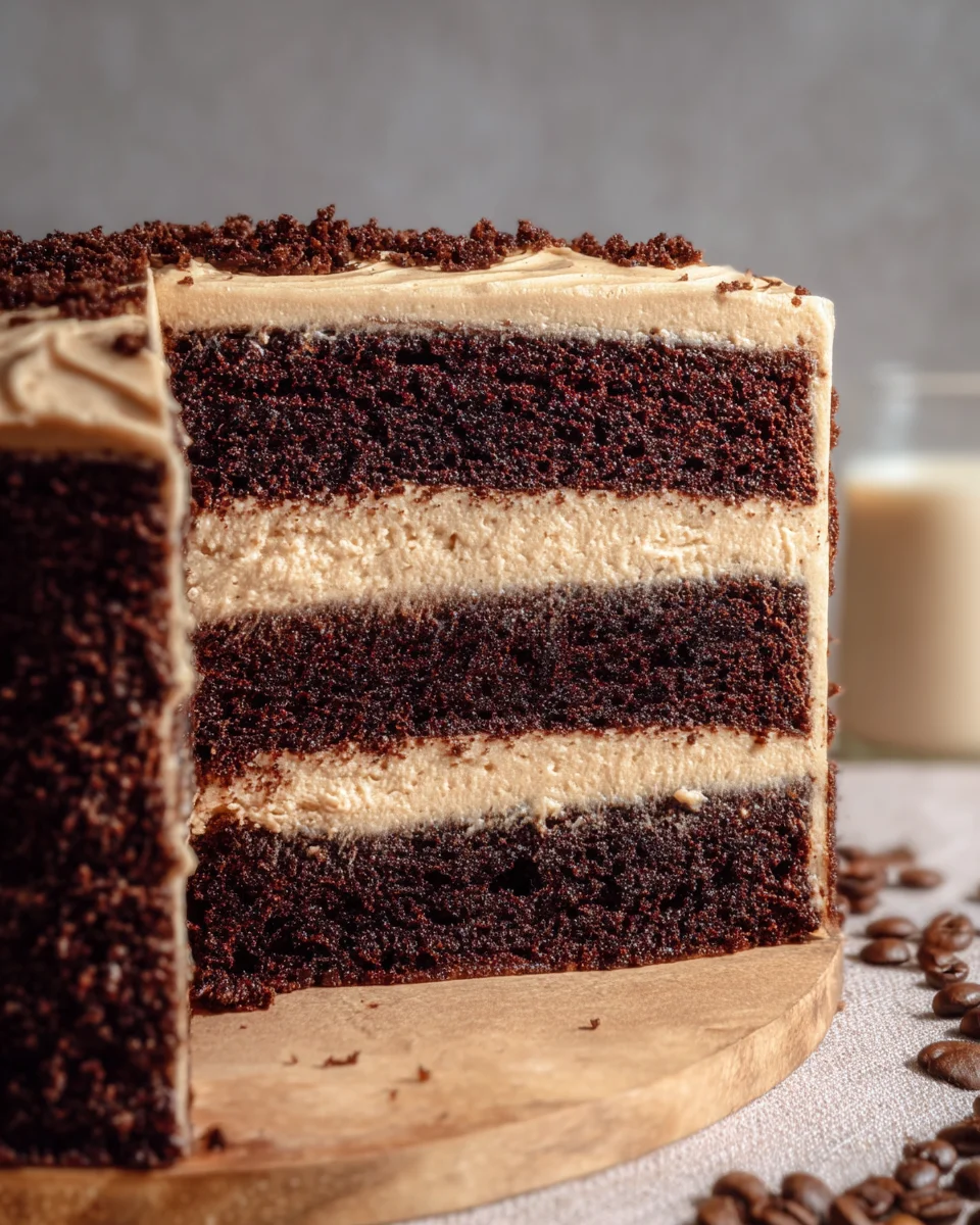 Coffee Chocolate Cake 18 Coffee