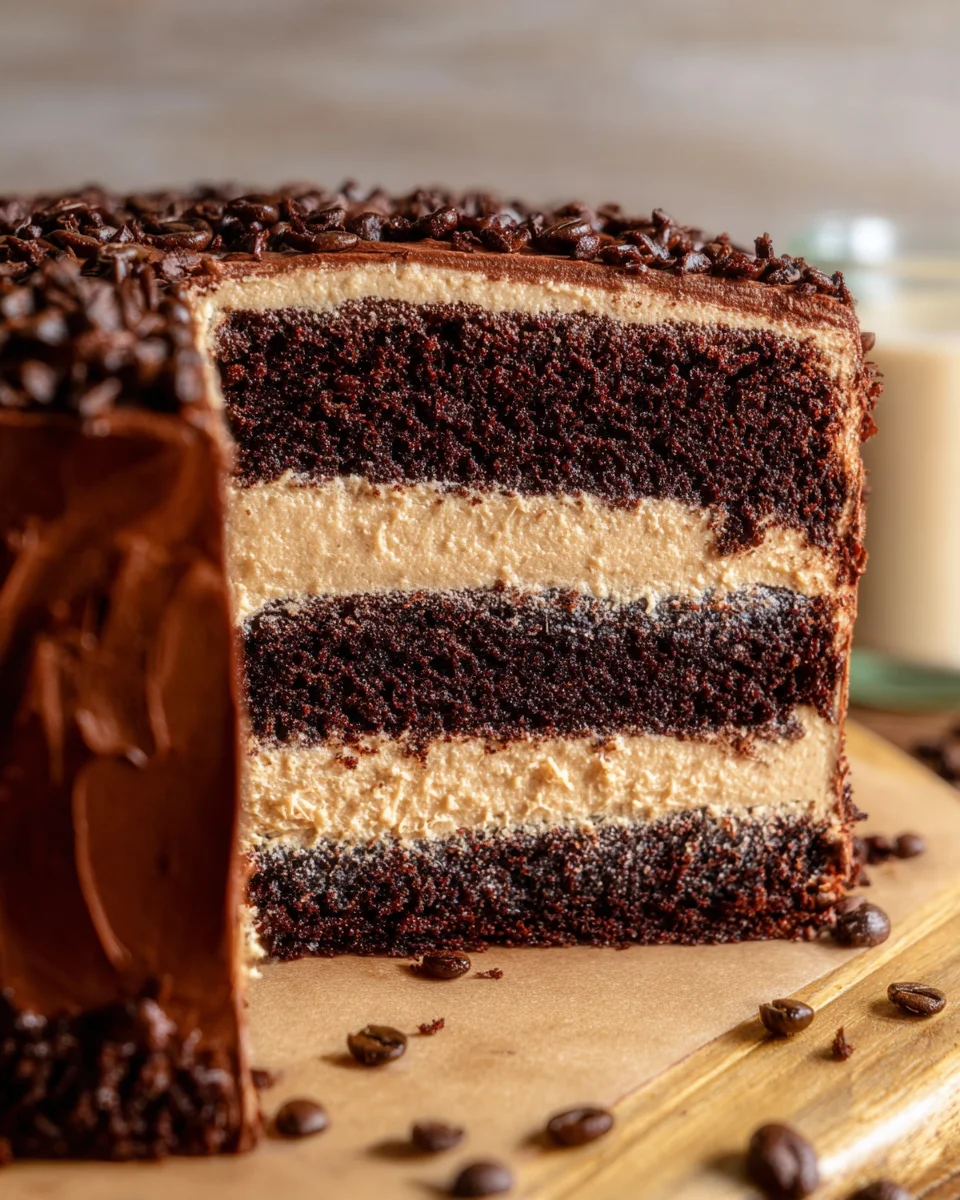 Coffee Chocolate Cake 19 Coffee