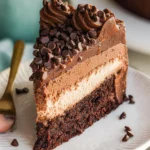 Copycat Hershey's Chocolate Bar Cheesecake