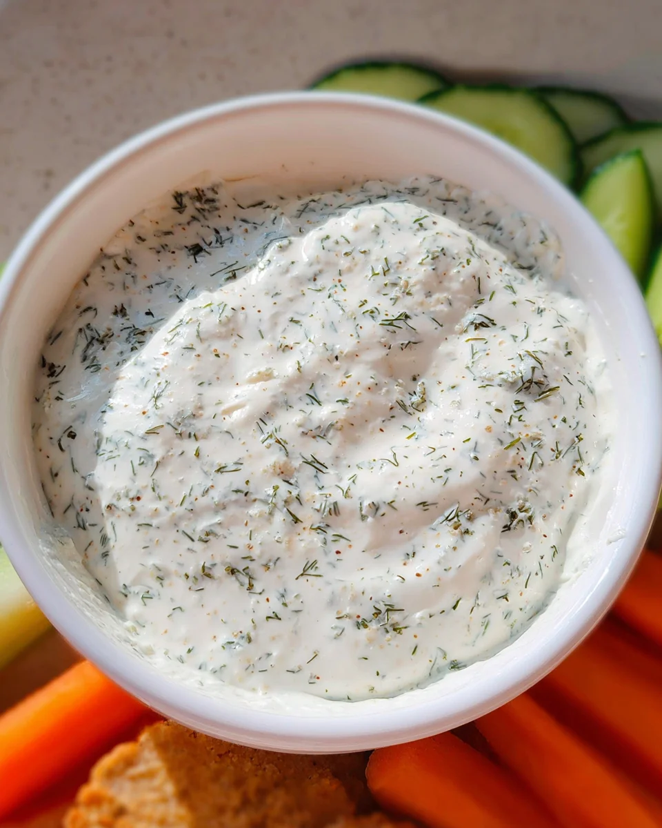 Cottage Cheese Ranch Dip Recipe