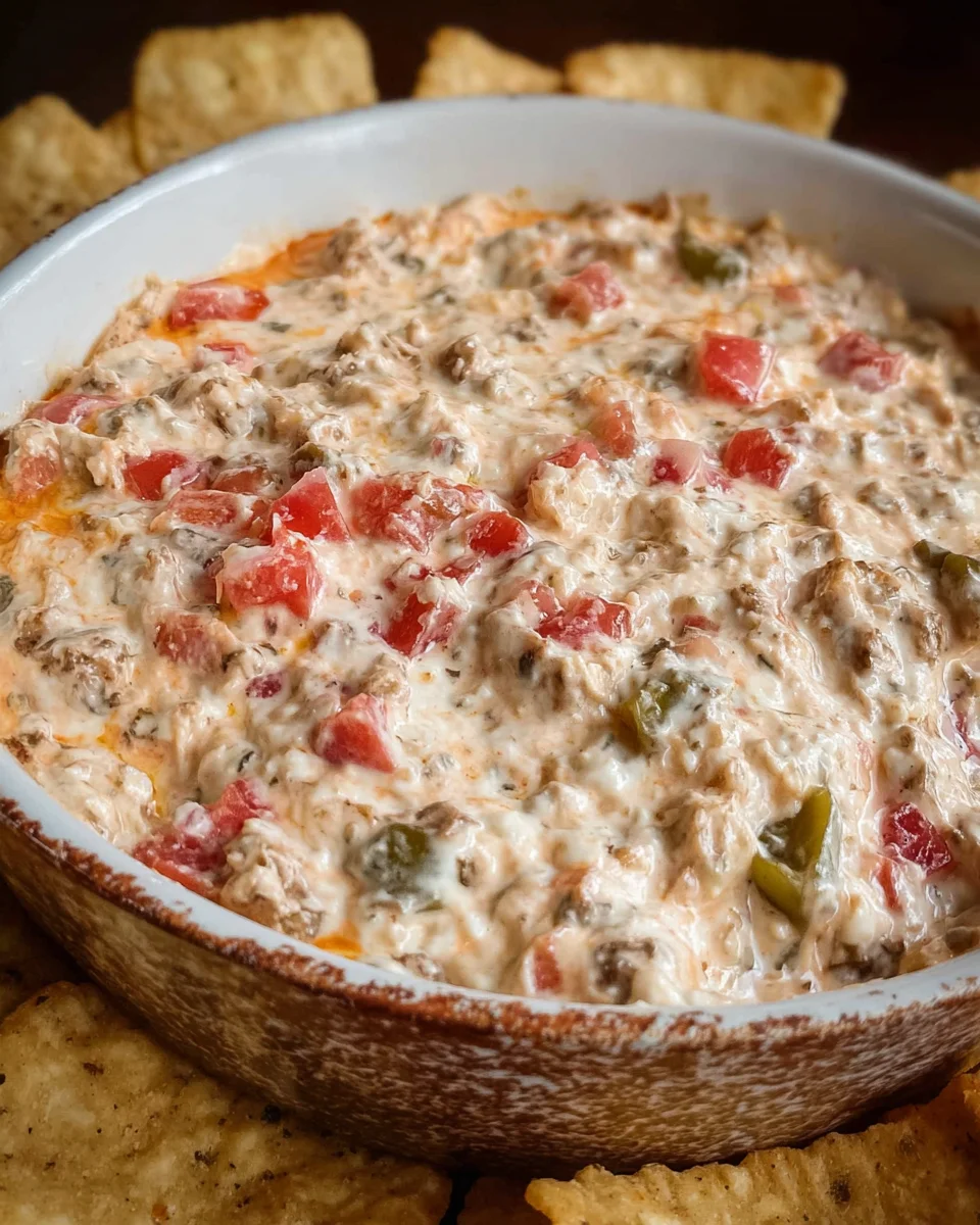 Cream Cheese Rotel Dip 12 Cream