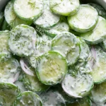 Creamy Cucumber Salad 19 Creamy Cucumber Salad