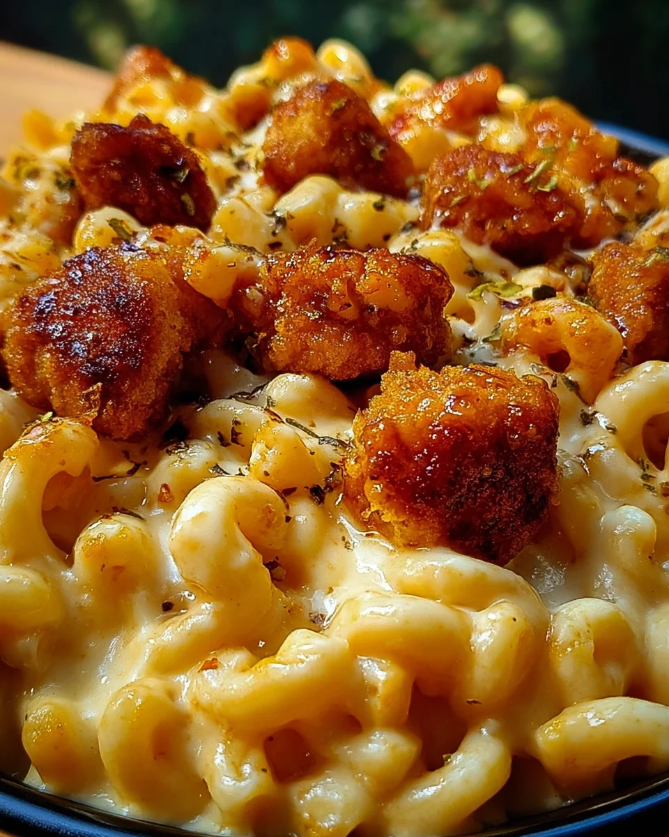Creamy Honey Pepper Chicken Mac and Cheese Delight 33 Creamy