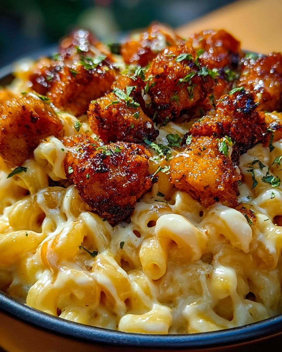 Creamy Honey Pepper Chicken Mac and Cheese Delight 34 Creamy