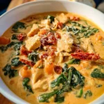 Creamy Tuscan Chicken Soup