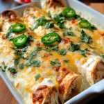 Creamy White Chicken Enchiladas 26 Creamy White Chicken Enchiladas