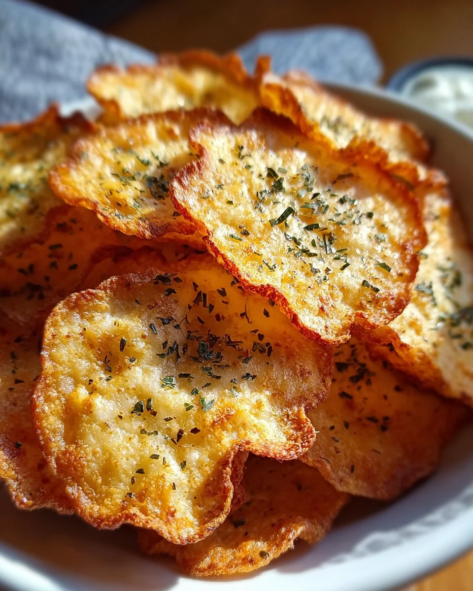 Crispy Cottage Cheese Chips 19 Crispy