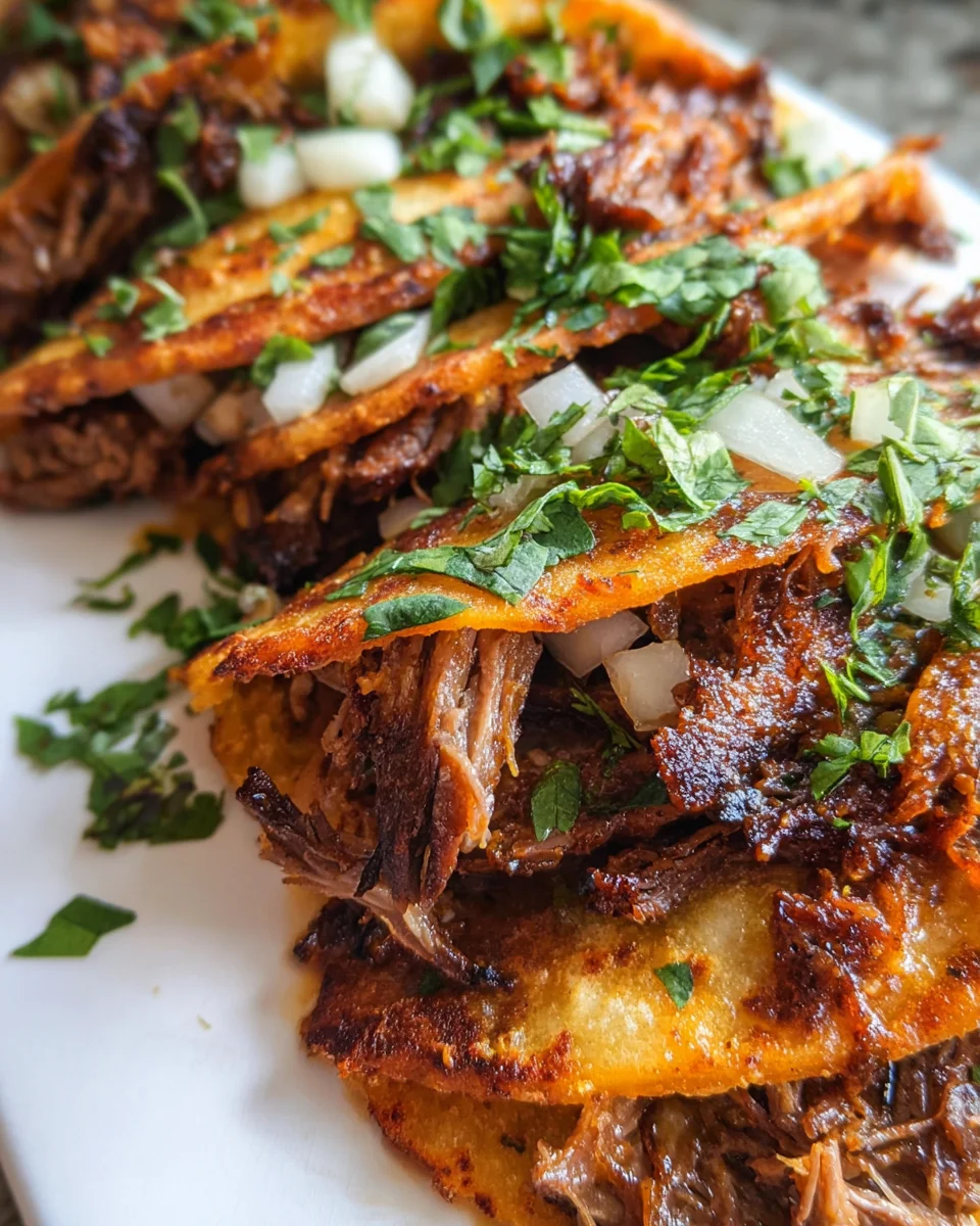 Crock Pot Birria Tacos