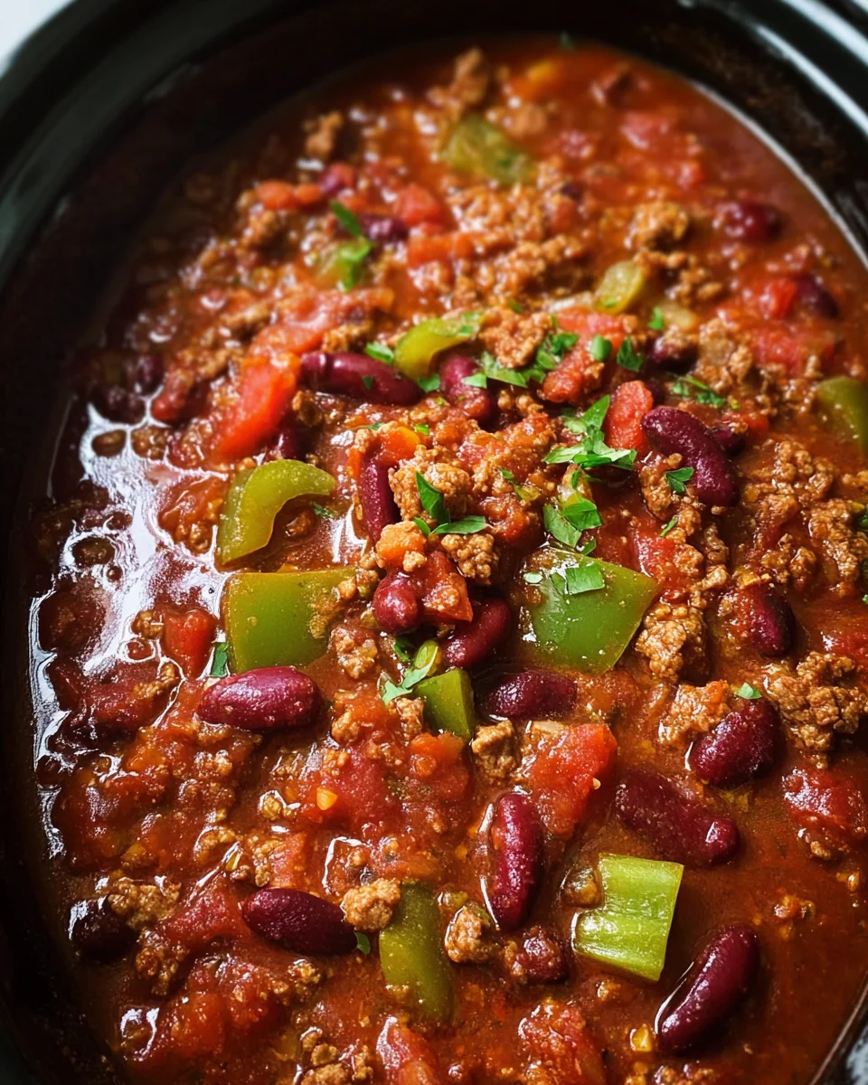 Crock Pot Chili Recipe