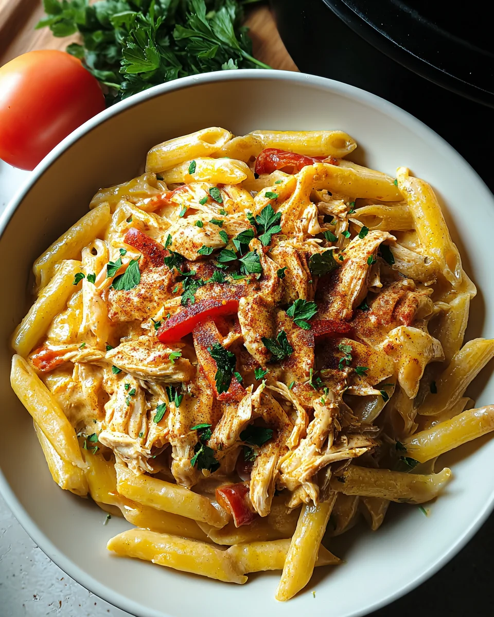 Crock Pot Creamy Cajun Chicken Pasta 23 Crock