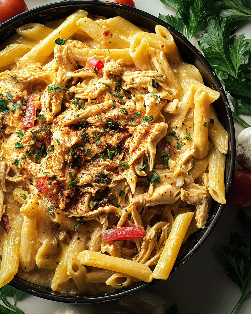 Crock Pot Creamy Cajun Chicken Pasta 24 Crock