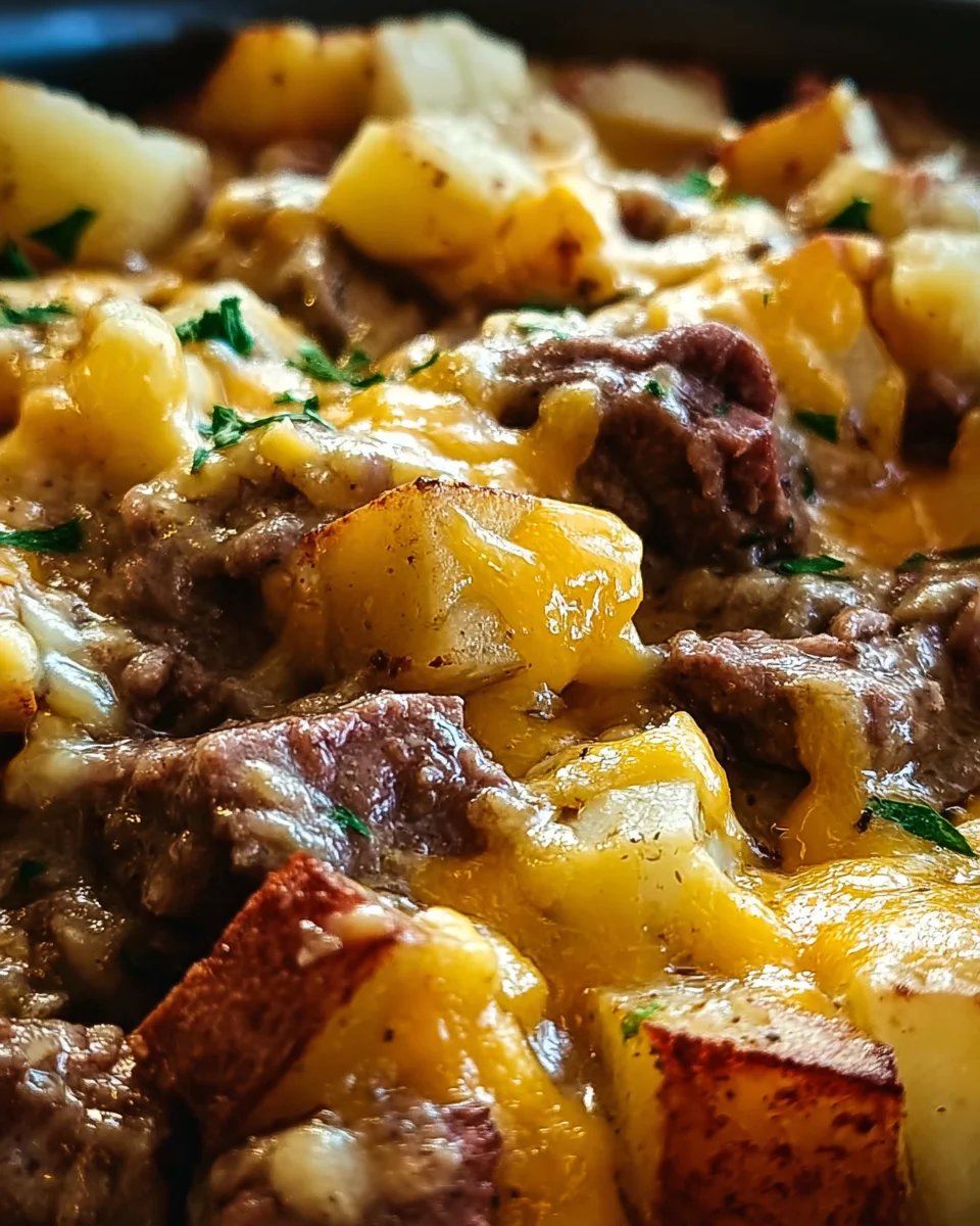 Crockpot Loaded Steak and Potato Bake Recipe 20 Crockpot