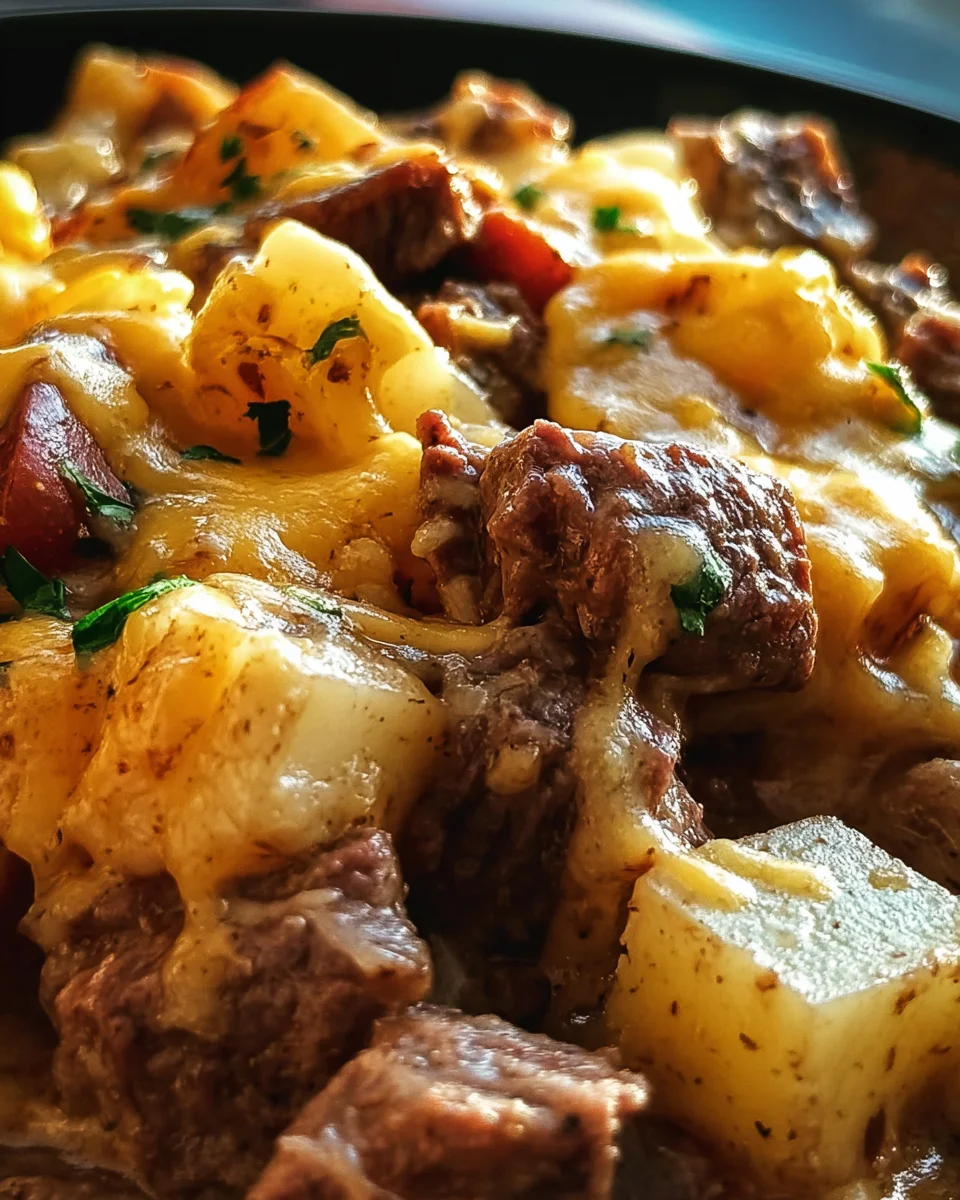 Crockpot Loaded Steak and Potato Bake Recipe 21 Crockpot