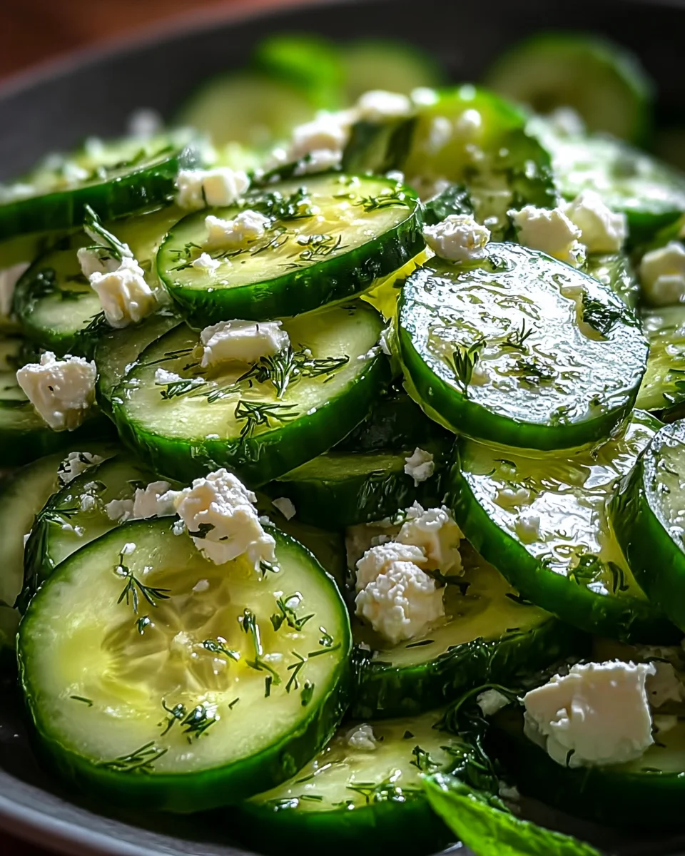 Cucumber Feta Salad