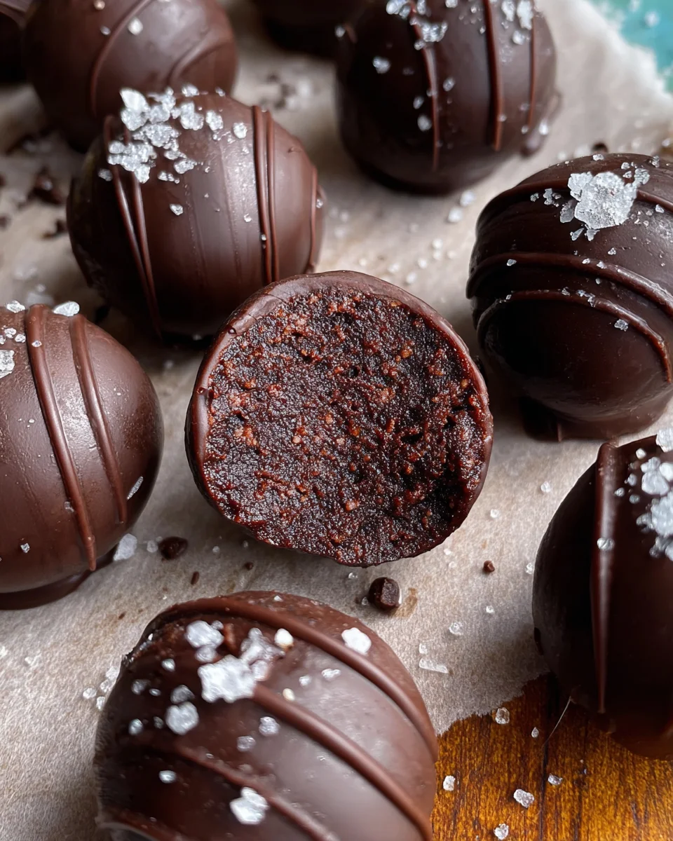 Dark Chocolate Protein Balls (No Bake, Low Carb)