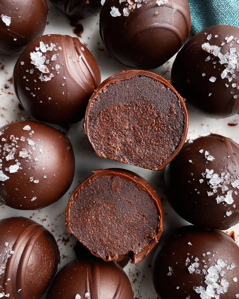 Dark Chocolate Protein Balls (No Bake, Low Carb) 23 Dark