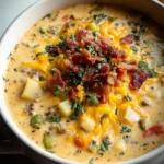 Easy Cheeseburger Soup 24 Easy Cheeseburger Soup