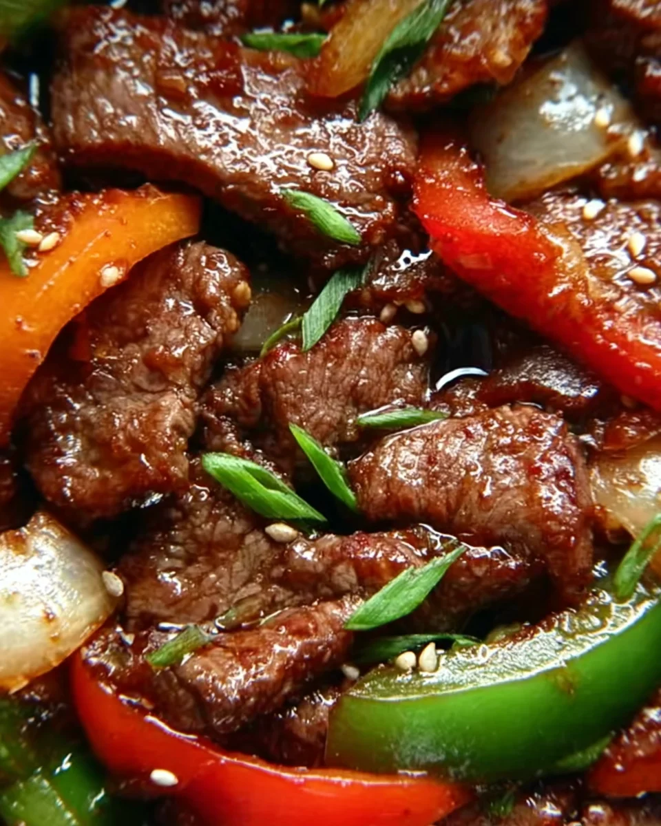 Easy Chinese Pepper Steak Recipe