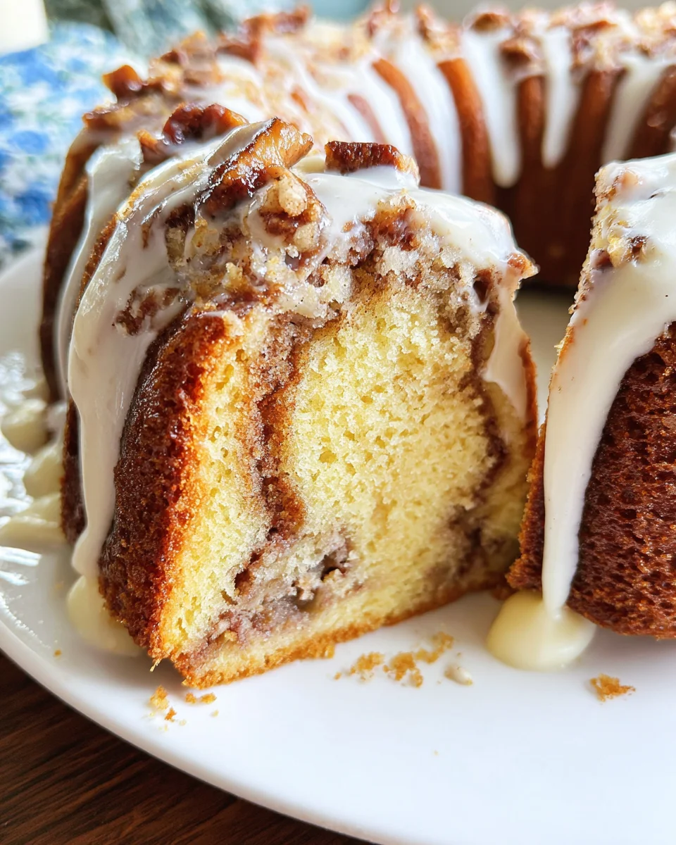 Easy Cinnamon Roll Bundt Cake 24 Easy