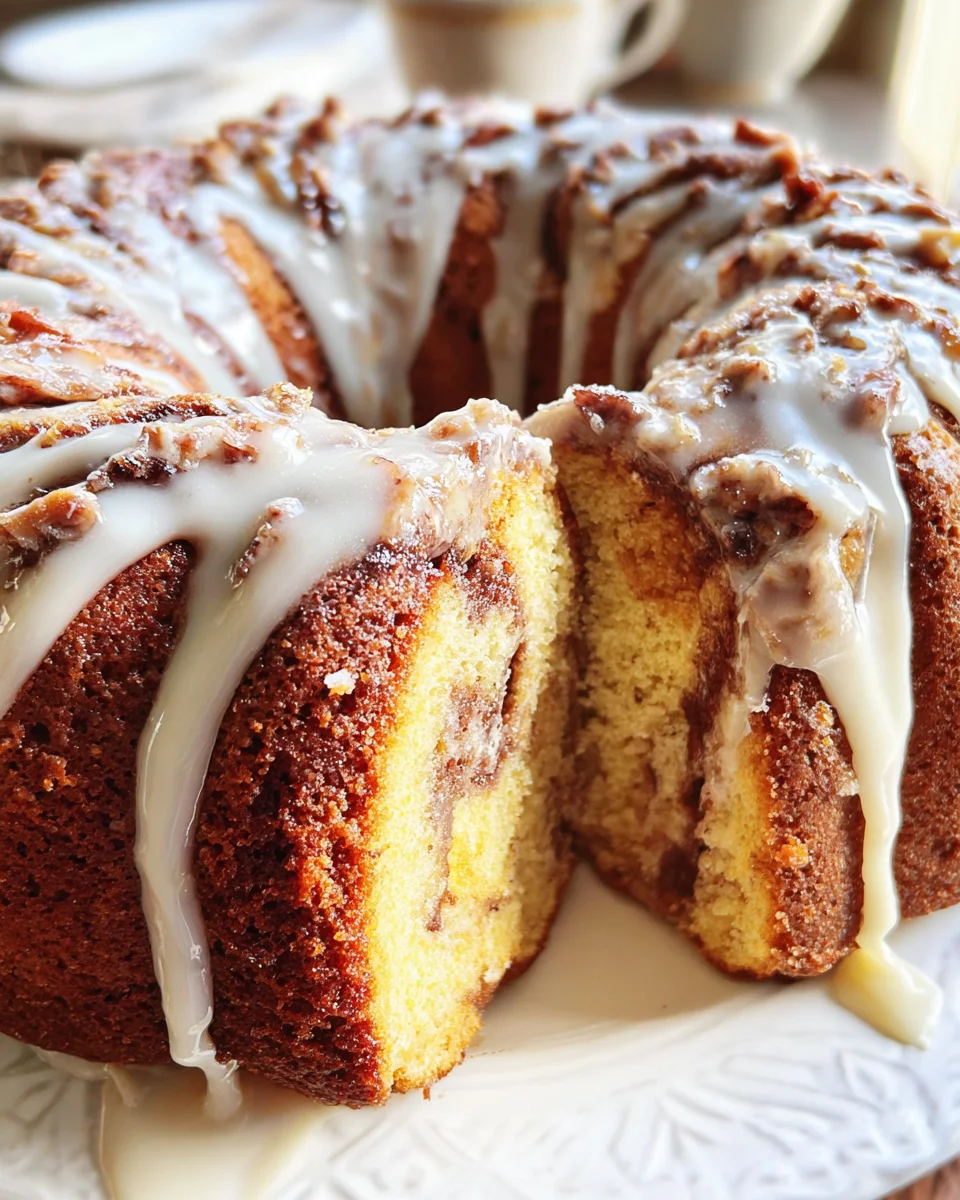 Easy Cinnamon Roll Bundt Cake 25 Easy
