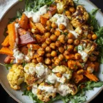 Easy Nourish Bowl Recipe with Tahini Yogurt Dressing