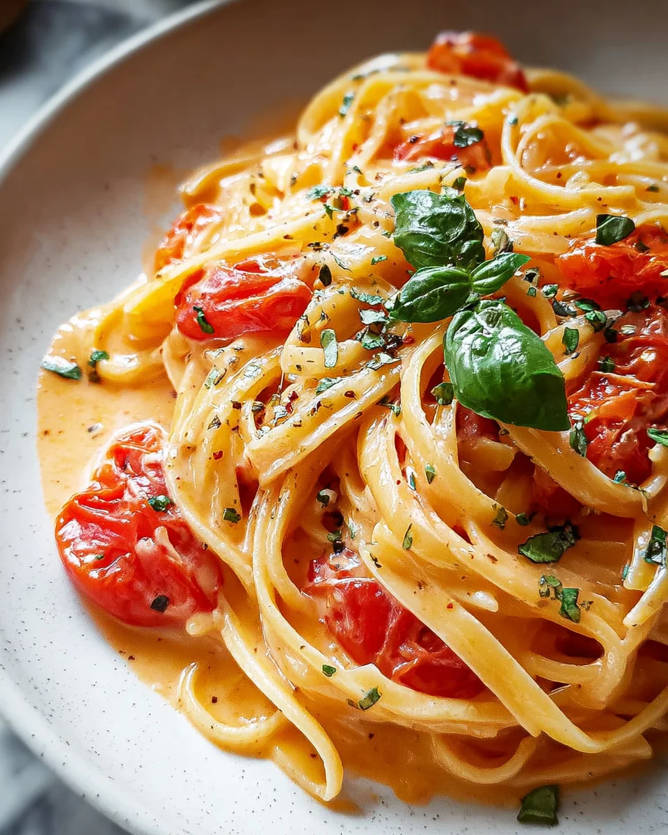 Easy One Pot Creamy Tomato Pasta 21 Easy