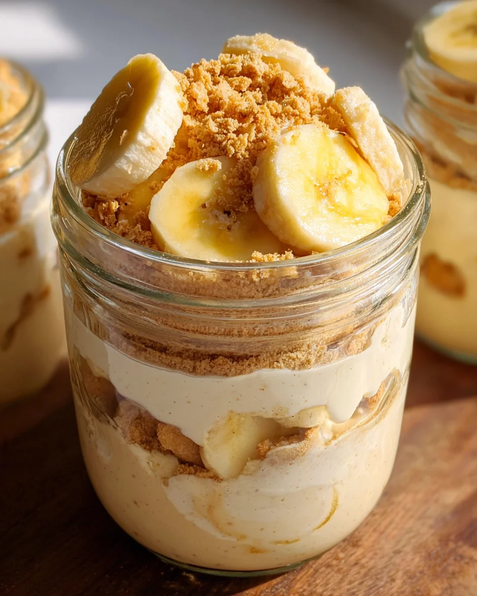 Easy Protein Banana Pudding