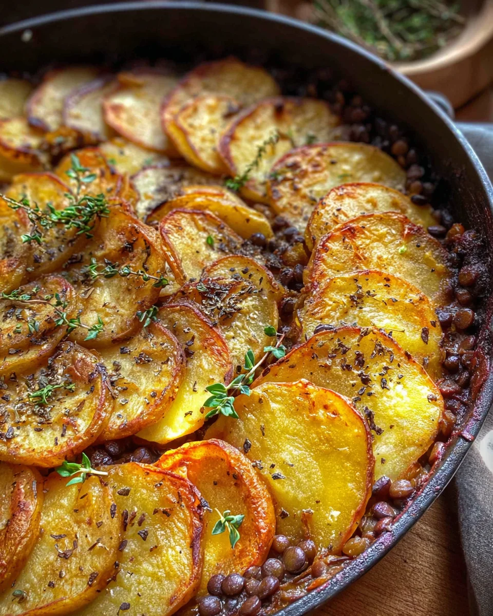 Easy Vegan Hotpot with Lentils