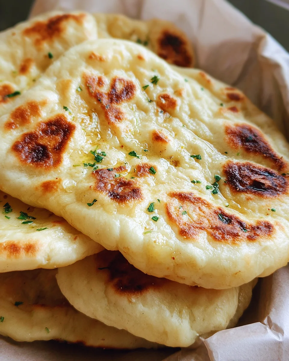Easy Vegan Naan