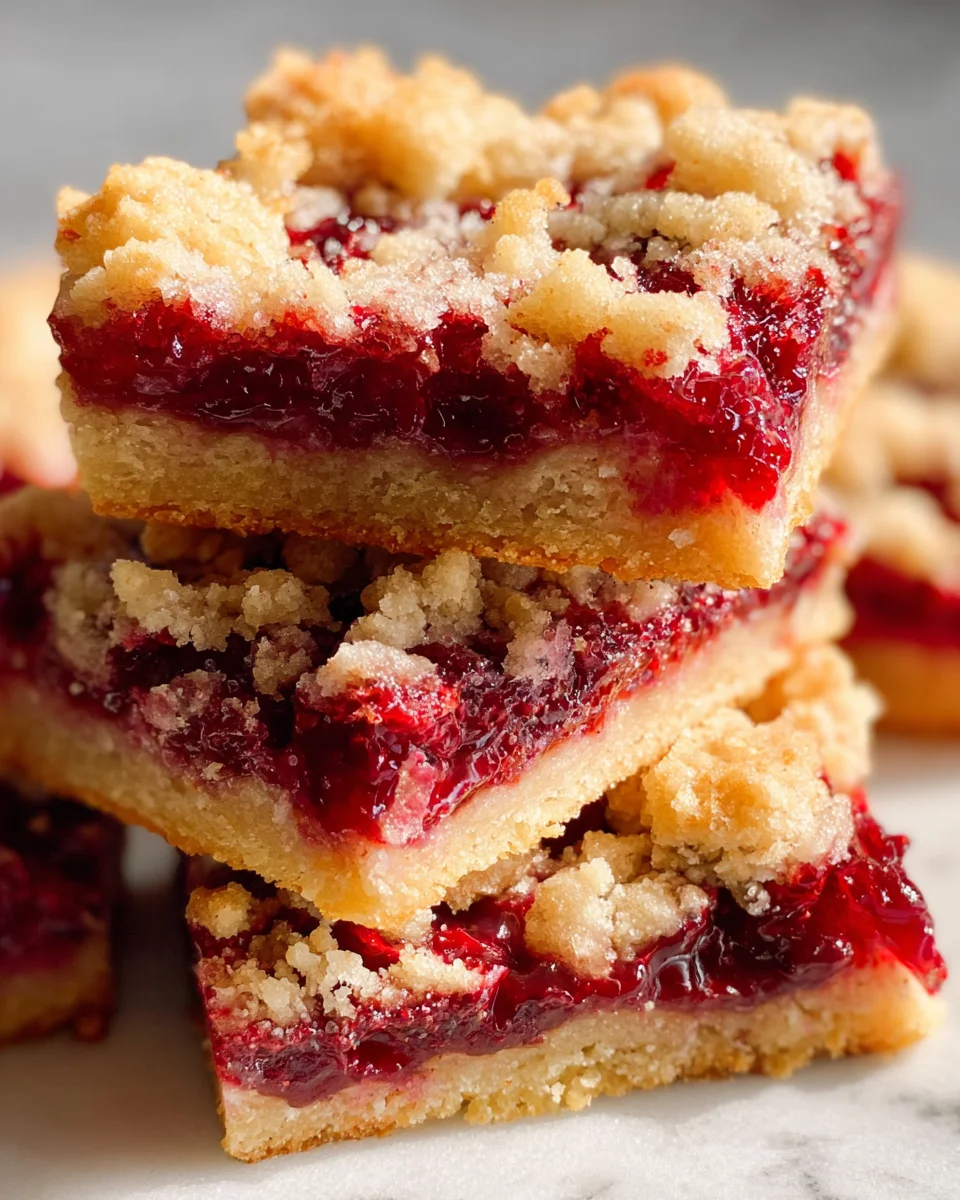 Fabulous Five Ingredient Raspberry Bars 17 Fabulous