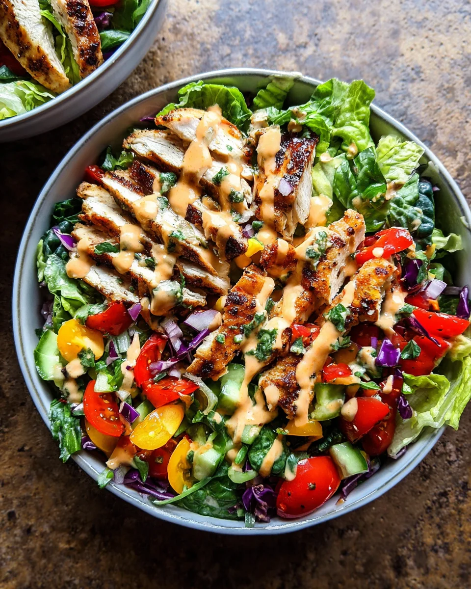 Fiesta Ranch Salad with Salsa Verde Chicken 13 Fiesta