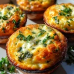 Fluffy Cottage Cheese Egg Muffins