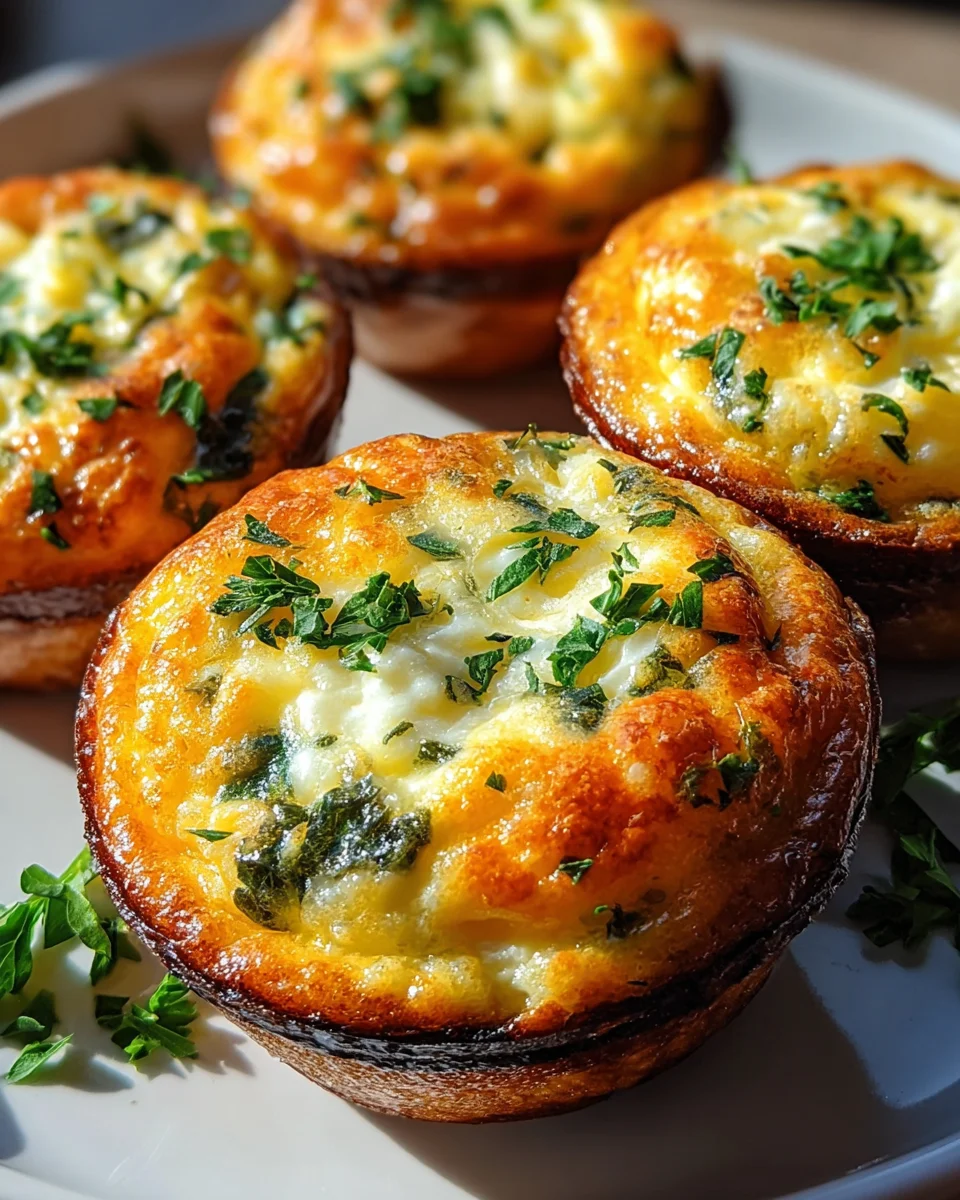 Fluffy Cottage Cheese Egg Muffins