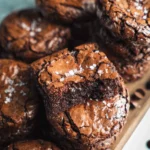 Fudgy Chewy Browkies (Brookies)