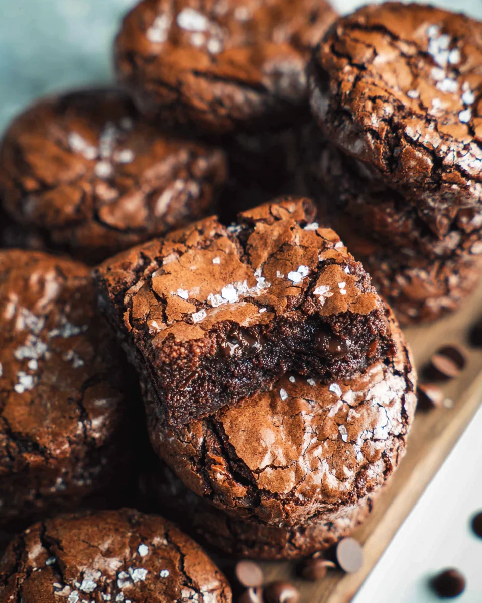 Fudgy Chewy Browkies (Brookies)