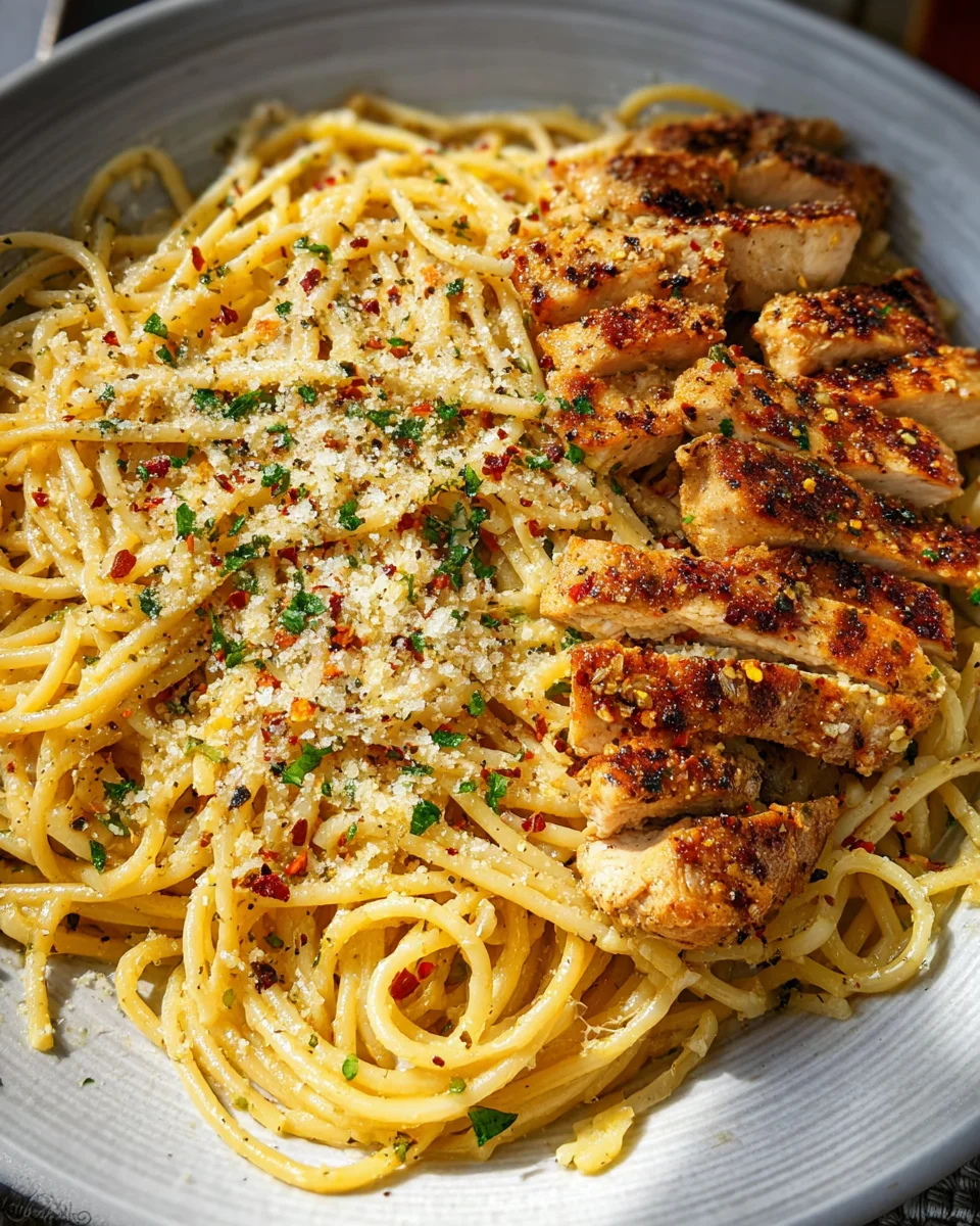 Garlic Butter Chicken Pasta 17 Garlic
