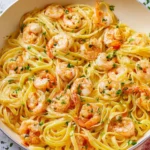 Garlic Butter Shrimp Pasta