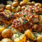 Garlic Parmesan Chicken and Potatoes (One-Pan Dinner) 22 Garlic Parmesan Chicken and Potatoes (One-Pan Dinner)