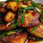 Ginger Onion Fried Sea Bass