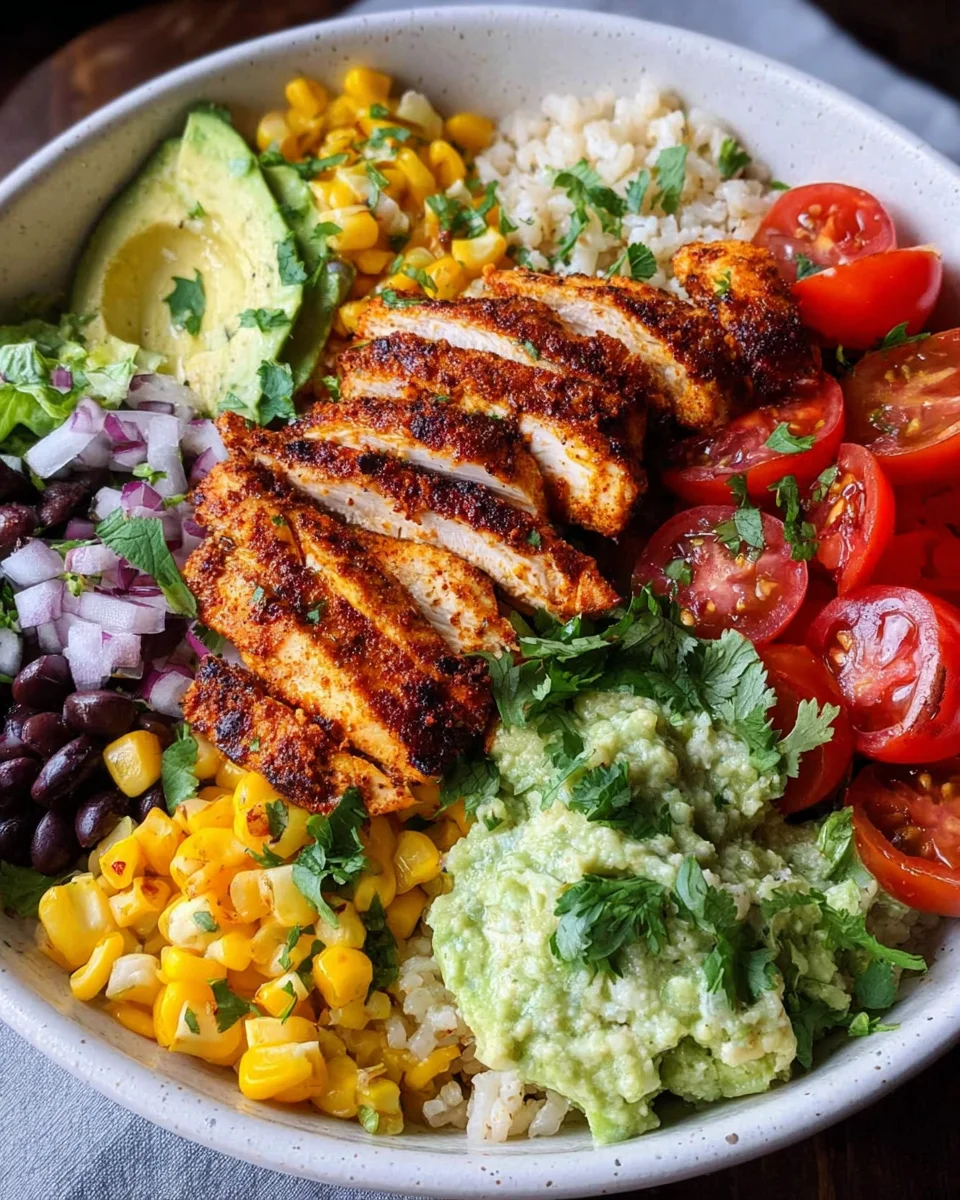 Grilled Chicken Burrito Bowls 15 Grilled